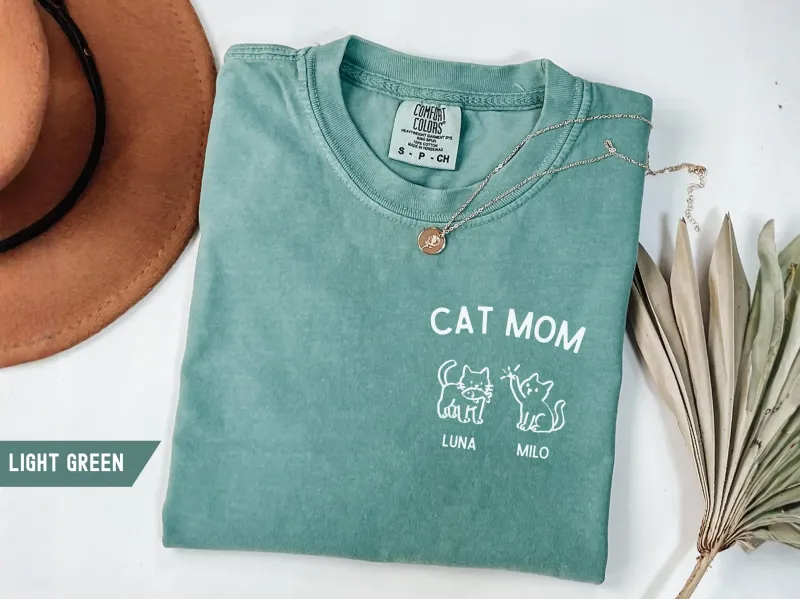 How to order instructions for the custom cat shirt